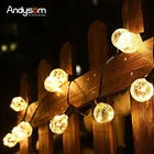 Hot-Sale Outdoor G40 Copper Wire Christmas Wedding Decoration String Light with LED Mini Globe Festoon bulb lights