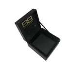 custom premium gift black boxes with logo packaging