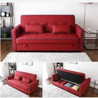 Furniture Storage Folding Modern Fabric Sofa Bed Living Room Furniture By Manufacturers