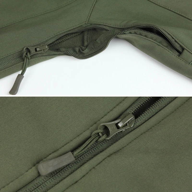 Oem outdoor mens custom logo waterproof softshell coat tactical military soft shell jackets