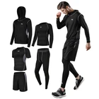 5pcs Custom Tight Gym Fitness Sport Dry fit Training active fitness yoga wear
