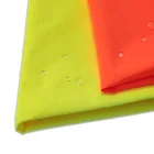 Lightweight waterproof materia 300d pu membrane laminated fluorescent yellow waterproof oxford fabric