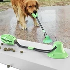 Toy Toys Multifunction Dog Molar Bite Toy Food Dispensing Suction Cup Dog Toys
