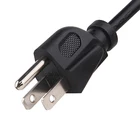 NEMA USA Standard 3 Pin US AC Power Cord IEC C13 US Power Cable for Home Appliance