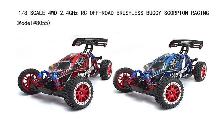 1/8 Scale Rc On Road Tires Rc Off Roea Offroad Electric 4Wd 2.4Ghz 4X4 Off Road Truck Off Road Crawler For Original Remo 8055(3)