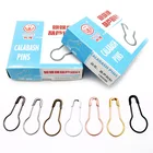 Metal Calabash Pin Safety Gourd Pins Garment Accessories In Pack Of 1000Pcs