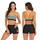 hollow out swimsuit bathing suits women swimming Swimwear sport fashion bikini