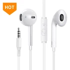 promotion TPE 1.2m in ear wired with mic mobile sport earphone & headphone