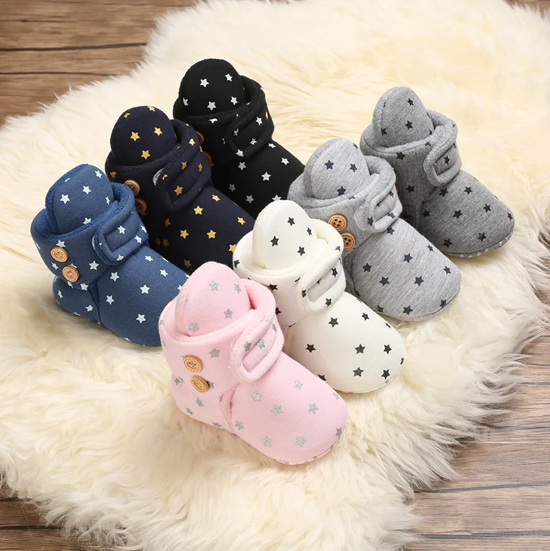 Winter Warm Baby Shoes Add Plush Baby Walking Shoes for Boys and Girls 2020 factory