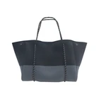 America Perforated Neoprene Tote Fashion Handbag