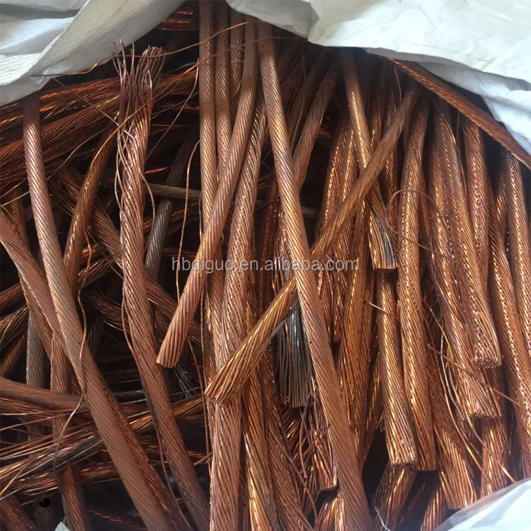 Exporter Of Copper Millberry Wire Scrap 99 95 To 99 99 Purity