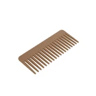 Black Hair Black Hair Comb Personalized Best White Black Gold Wide Tooth Detangling Hair Comb Logo