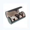 High quality Travel Watch Organizer Watches Case Leatherette Roll Watch Storage Pouch Jewelry Box