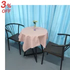 Eco-friendly disposable fabric cloth specialty christmas party coloring tnt table cover