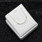 cheap freshwater pearl pendant jewelry necklace statement beaded pearl 14K gold necklaces women