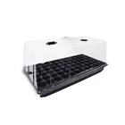 Seed Tray Hydroponic Plastic Seed Tray Propagation Plant Germination Equipment Kit