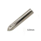 6mm Bullet Accessories Insert Point Archery Arrow Tips Game Shooting practice target head Jacket Bullet Arrowhead