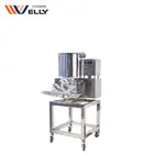 Automatic burger patty making machine price/ meat pie mixer/ burger king chicken nugget