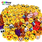 CHStoy 20B3095 Custom Design Factory Wholesale Small MOQ Stuffed Emoji Keychain Plush Keyring Custom Design
