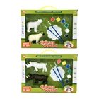Indoor educational diy painting play set children classic learning toy
