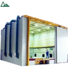 Large medium small Q26 excavator parts sandblasting room for sale