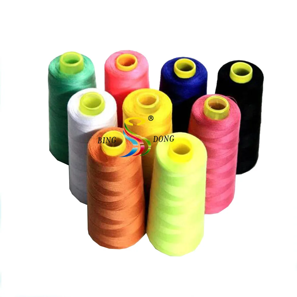 Inch Tube Dope Dyed Black Spun Polyester Sewing Thread S Buy