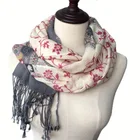 lady wholesale new style fashion 100% Wool Scarf Scarves and Shawl
