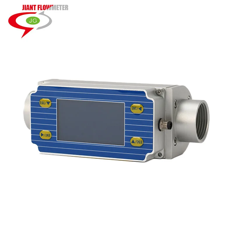 Jiant Dn Dn Gas Mass Flow Meter High Flow Range Oxygen Nitrogen