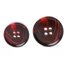 Flatback oeko tex garment accessories resin button for clothing