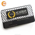 Business Best Selling Customized Printed Matte Black Stainless Steel Metal Cards
