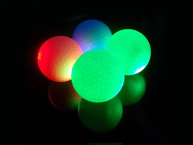 glowing golf ball