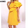 /product-detail/yellow-layer-ruffles-sleeve-fashion-one-shoulder-tunics-lovely-girl-prom-dresses-62255868270.html