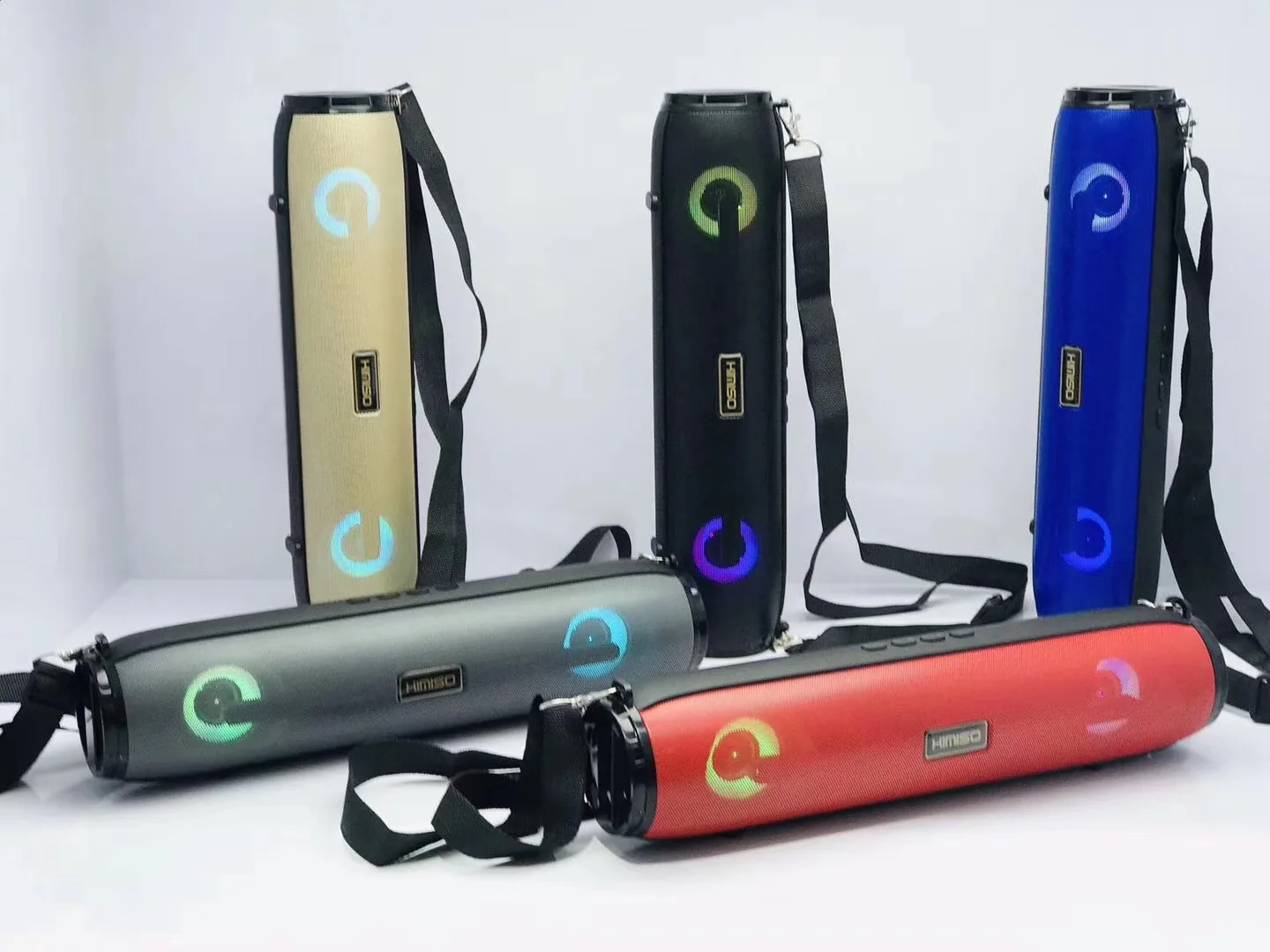 KIMISO KM-203 new arrivals portable wireless bluetooth speaker TWS with LED lights - ANKUX.COM