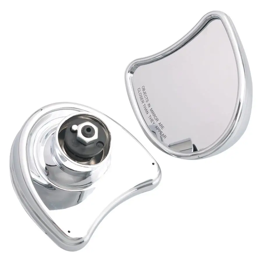 Chrome Black Inner Fairing Mount Side Rear Mirrors Fits for Harley Touring Street Glide CVO FLHXSE FLHX Anniversary FLHXS 14-19