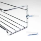 wholesaler OEM551-52 metal wire wall mounted spice rack for kitchen