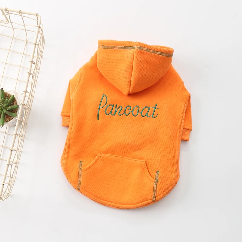 High Quality Pet Clothes Dog Hoodies Winter Pets Apparel Dogs Coat New Fashion Warm 100%Cotton Dog Clothes For EU And USA