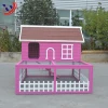Lovely Pink Large Space Wholesale Rabbit Hutches Bunny Cage