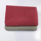 sample product multi color 100% polyester granular sensation Inherent flame leisure style retardant slub sheer fabric