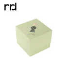 RRD Custom Foldable Rigid Paper Candle Soap Jar Holder Folding Kraft Gift Box Flat Packing Packaging Luxury Candle Box
