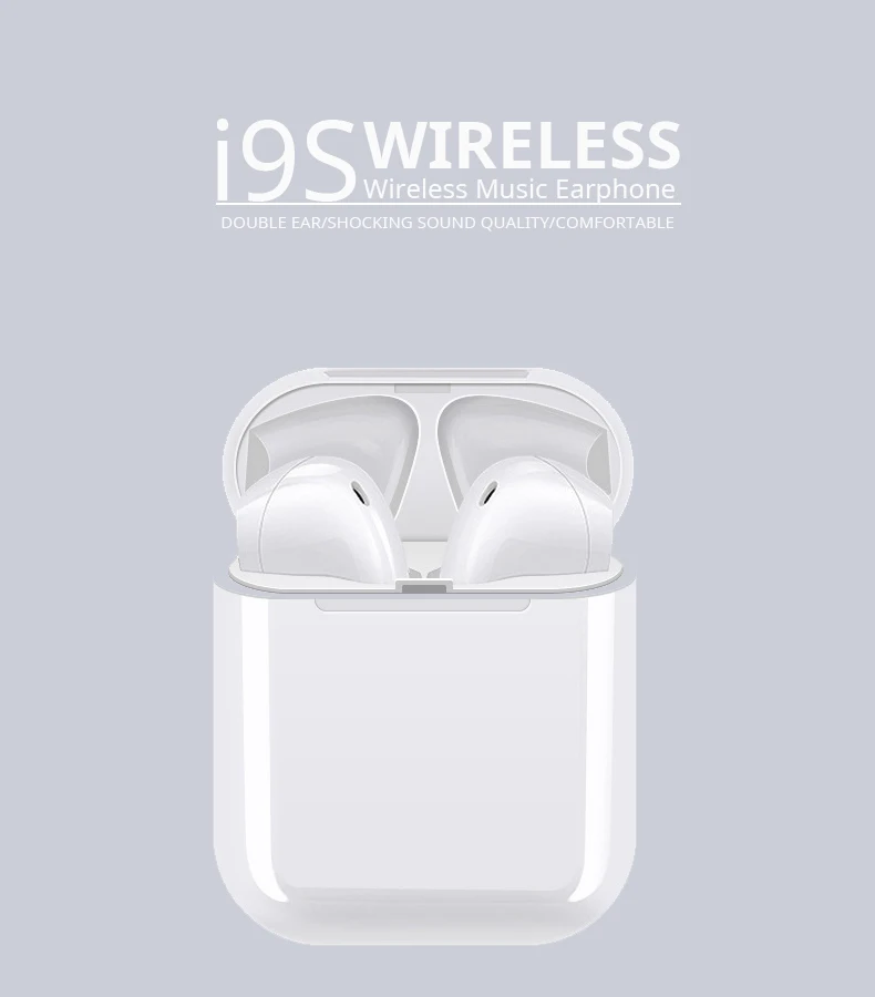 i9s TWS Headphones Earphone Bluetooth Wired Headset Wireless Bluetooth Earphones - ANKUX.COM