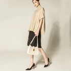 Women Poncho Cape Shawls Knit Sweater Cloak