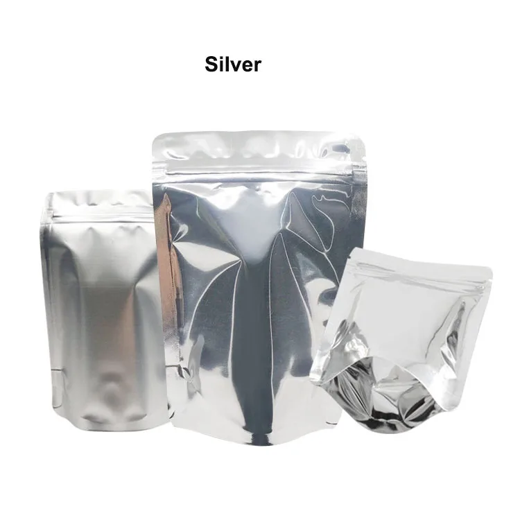 silver pouch