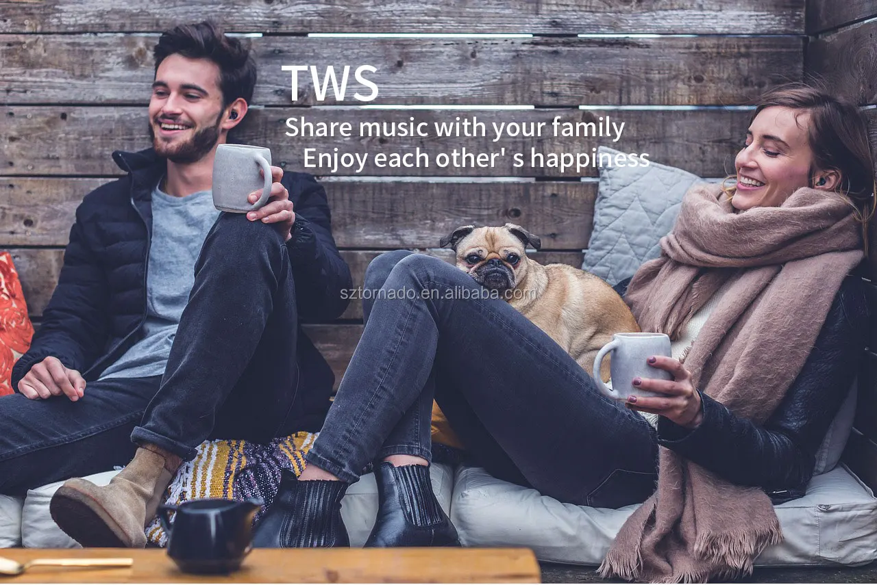 Tinderala portable tws Headphone Wireless Bluetooth 5.0 Earphone Mini Earbud With Mic Charging Box Sport Headset For Smart Phone - ANKUX.COM