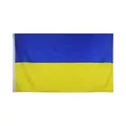 High Quality Outdoor Flying 100% Polyester 3x5 FT Digital Printing Ukraine flag