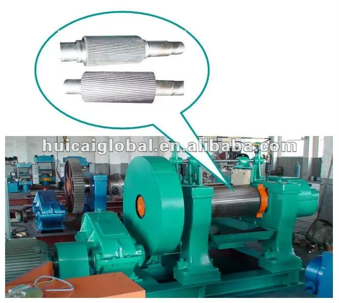 rubber crushing mill