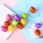 卸売カラフルな学校の教材ミニorffプラスチックパーカッションミュージカルベビー卵シェーカーあなたが振るセット