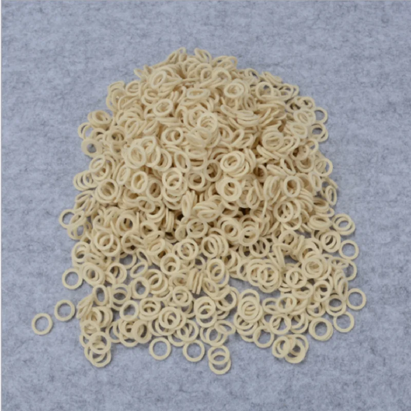 Recycled material wool felt oil seal gasket