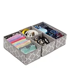 Hot Fabric Foldable Drawer Divider Closet Shirt Organizer