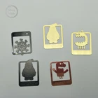 metal bookmark markers custom awesome blank steel bookmark clip fancy metal bookmark