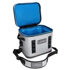 IPSON Camping Sport Travel TPU Soft 30 Cans cooling food ice beer box Insulated Leakproof Waterproof Cooler bag
